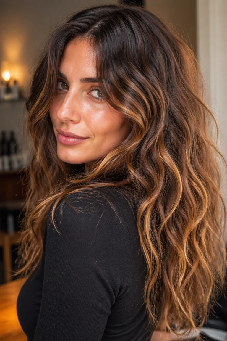 21 Hair Colors for Wavy Hair Women
