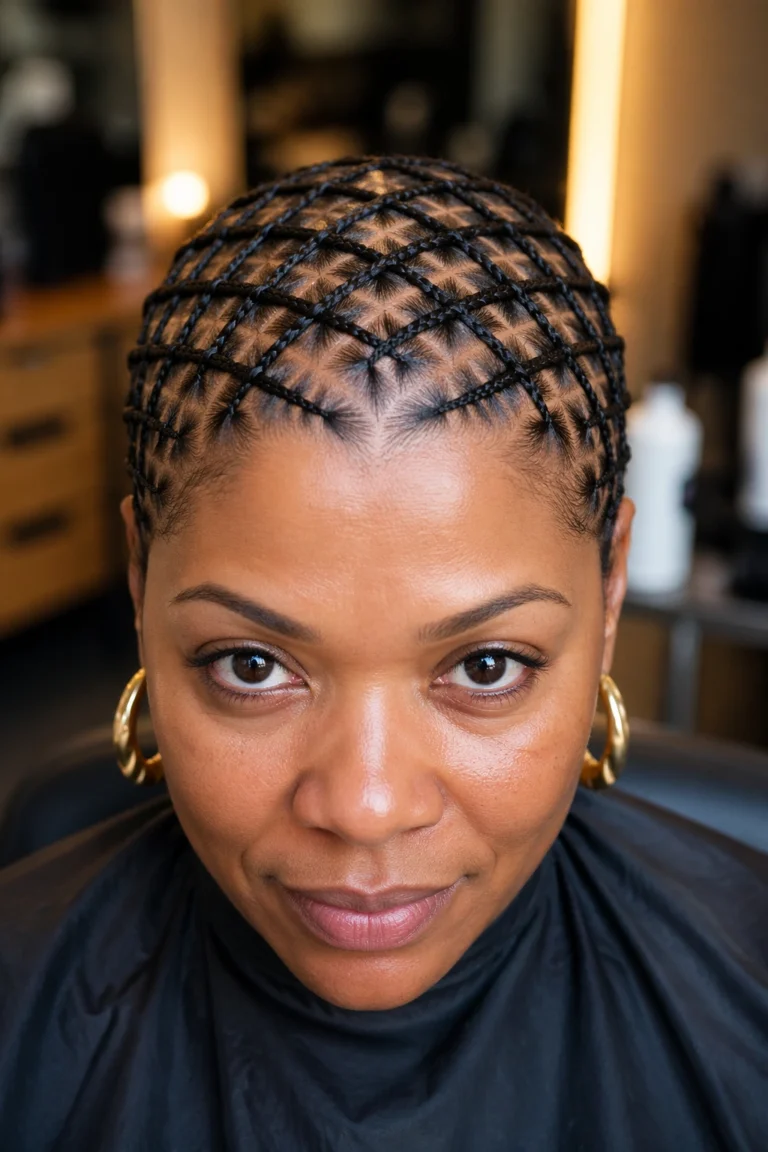 22 Criss Cross Cornrow Styles