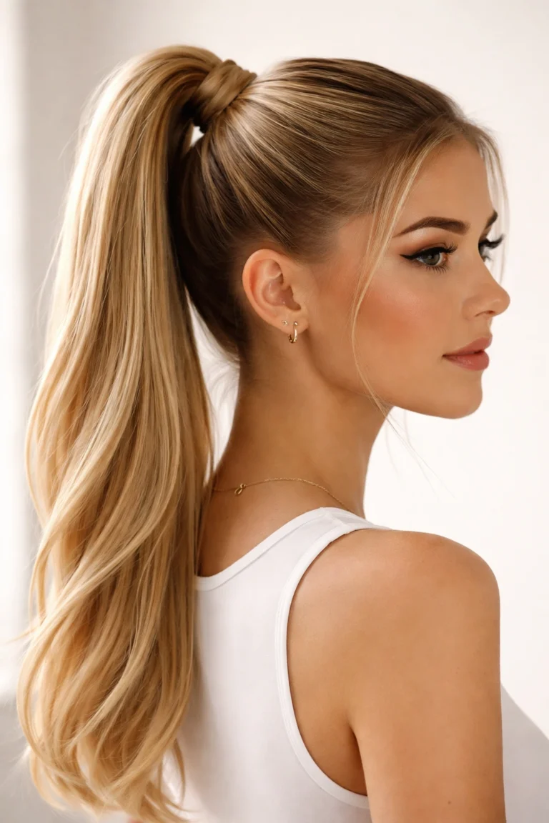 33 Easy Ponytails for School