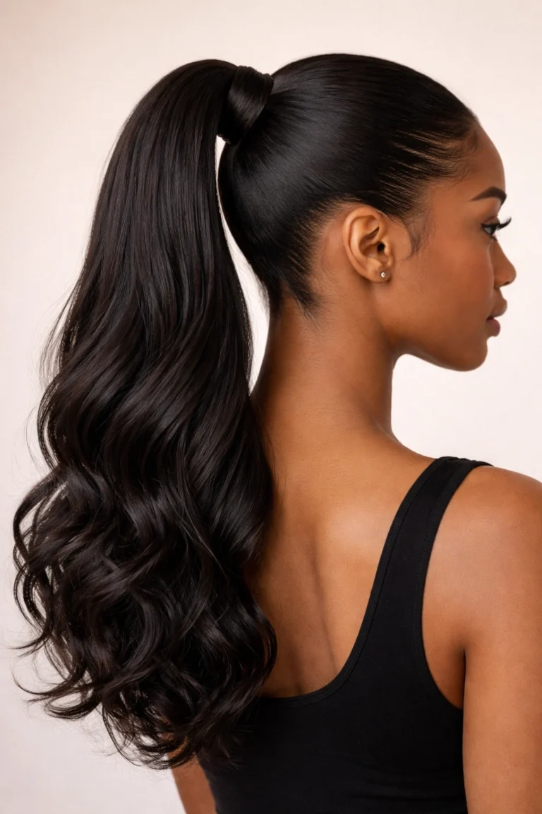 30 Cute Ponytails for Natural Hair