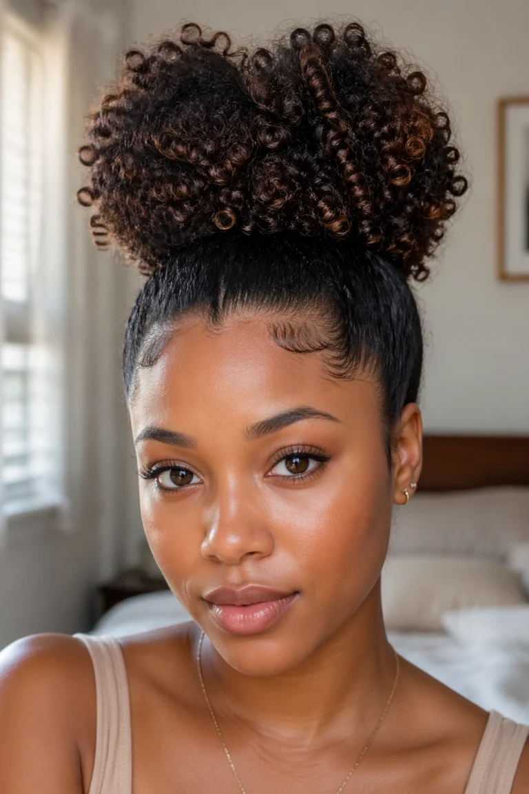 15 Hairstyles for Poofy Curly Hair