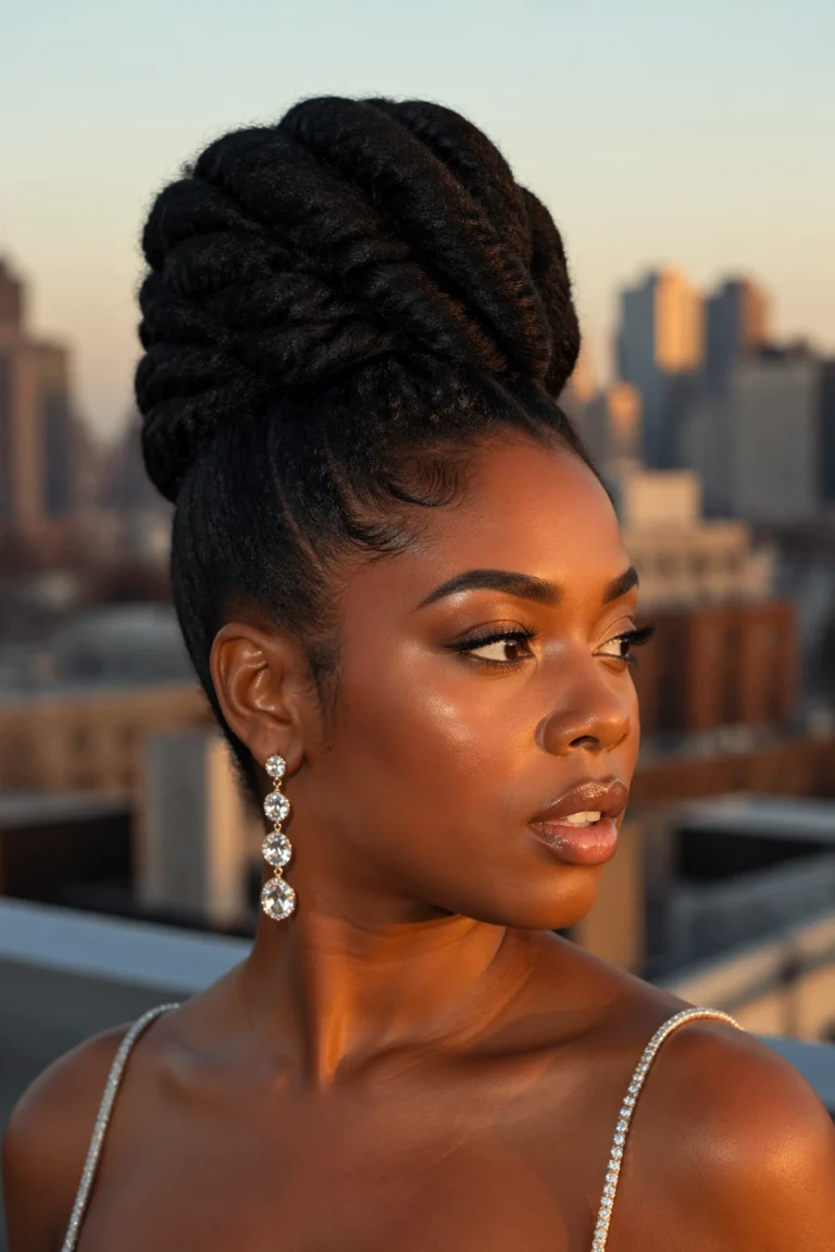 22 Prom Updos for Natural Curly Hair
