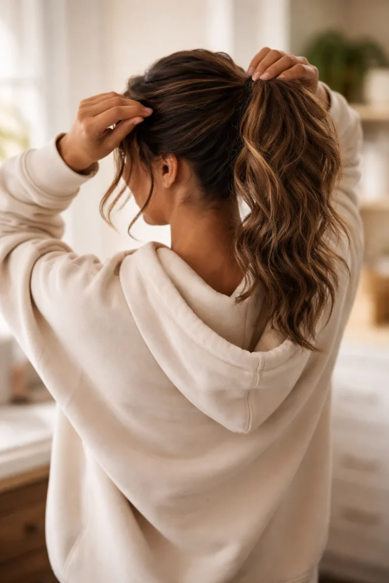 27 Messy Mid Ponytails That Still Look Put Together
