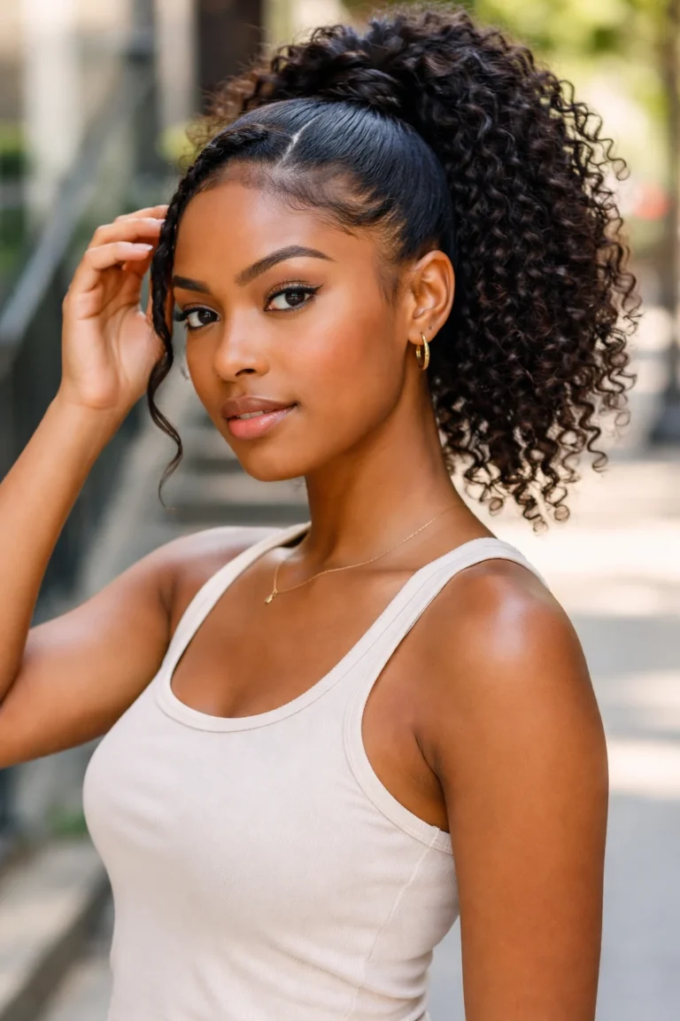 27 Ponytails for 4A Hair