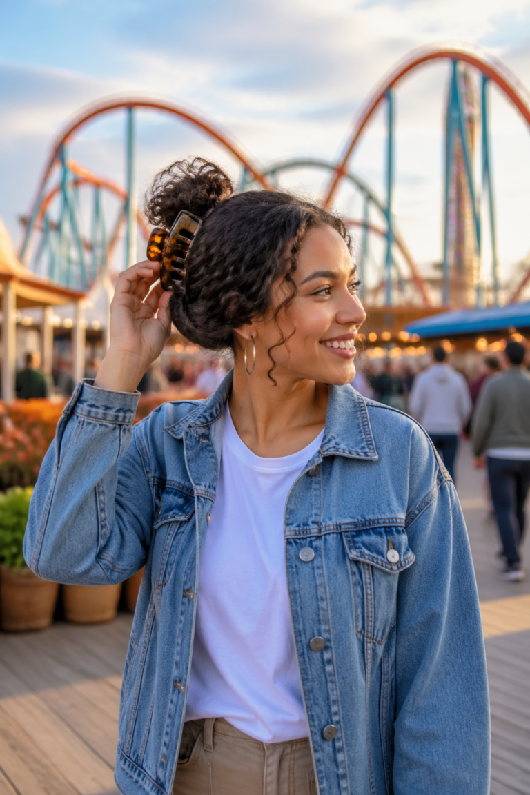 12 Theme Park Hairstyles for Curly Hair