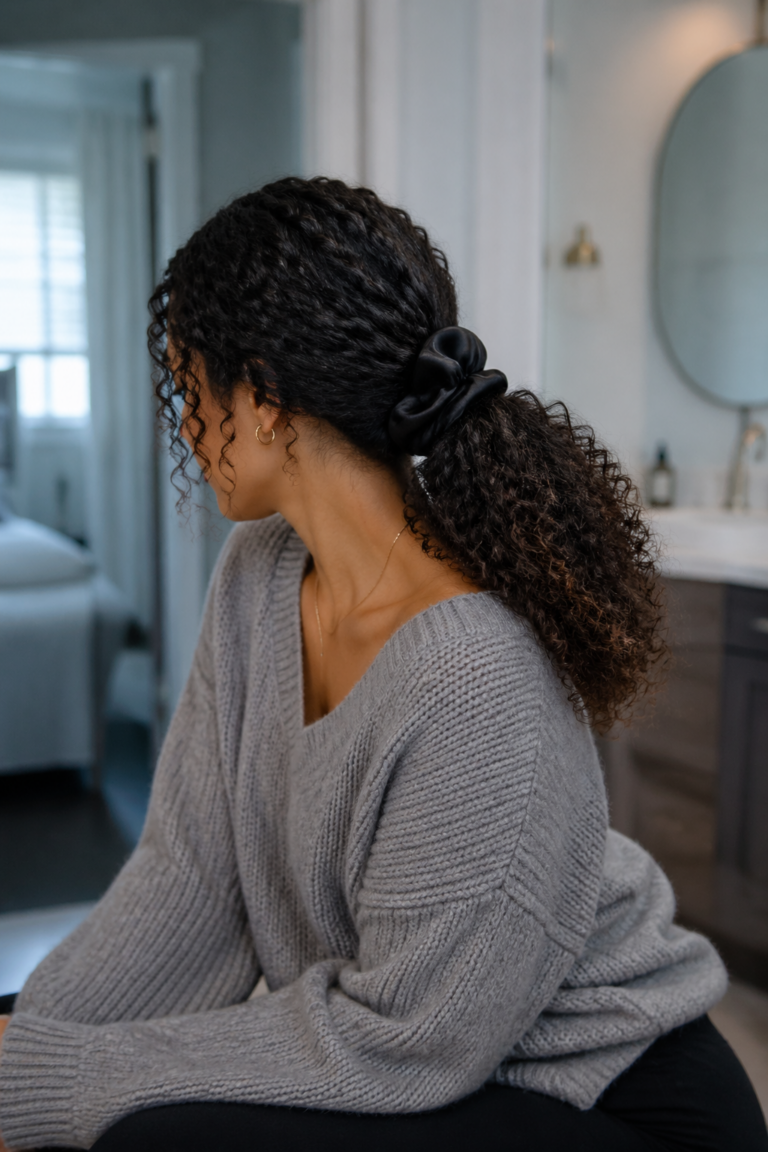 27 Ponytails for Curly Hair Without Heat
