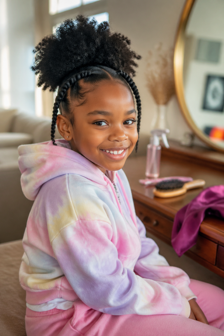 25 Afro Hairstyles for Little Girls