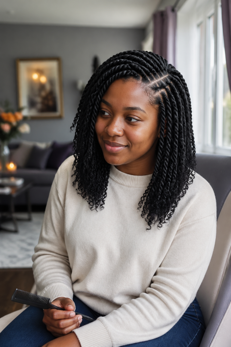 22 Marley Hair Twist Styles for Afro