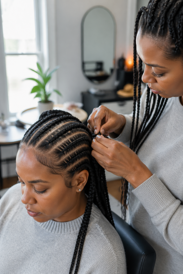 24 Cornrow Styles for Afro Hair Women