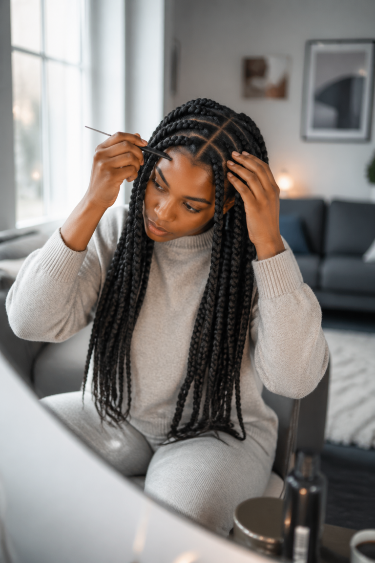 23 Kinky Braid Styles for Afro Hair