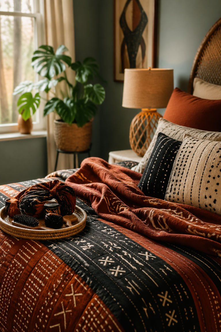 22 Afro Chic Bedroom Ideas for Cozy Spaces