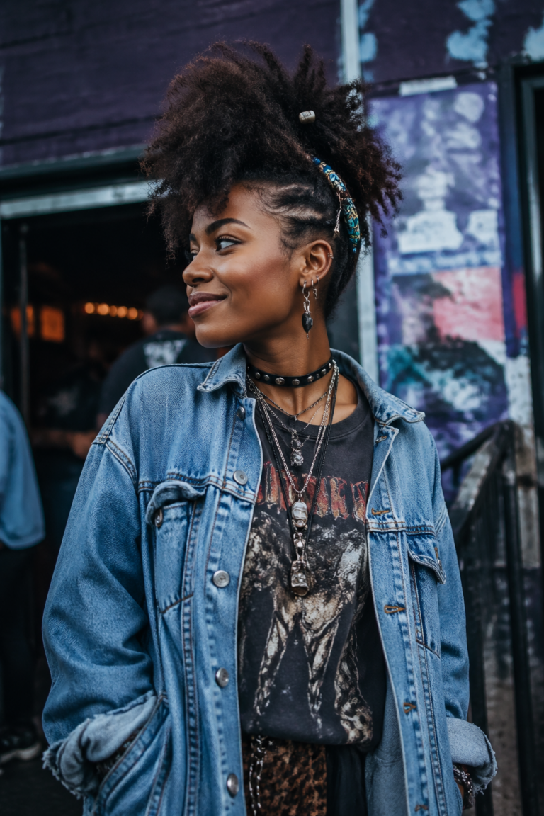 22 Afro Punk Looks for Black Women