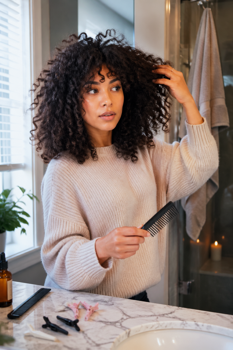 25 Thick Curly Hairstyles for Big Volume Hair