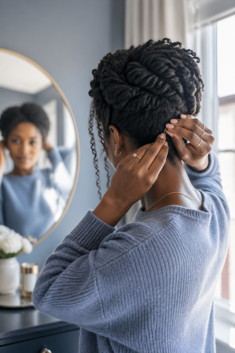 26 Curly Hair Updos for Natural Hair