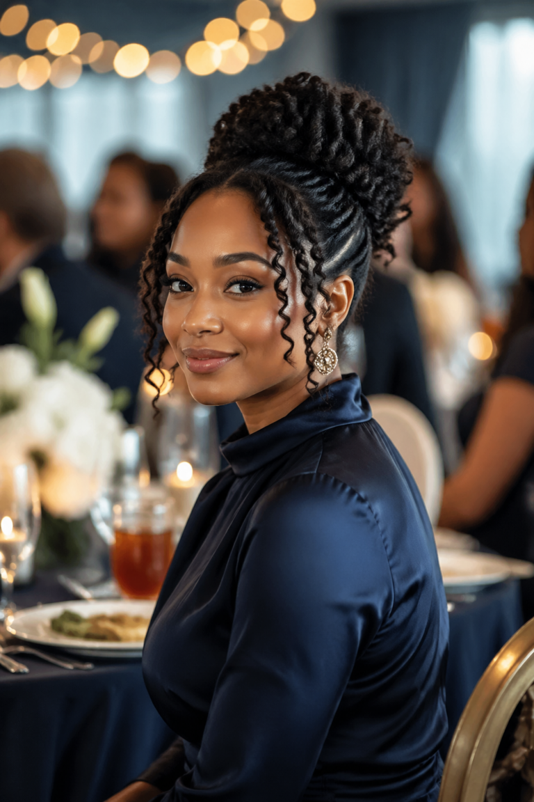 26 Formal Hairstyles for Natural Curls