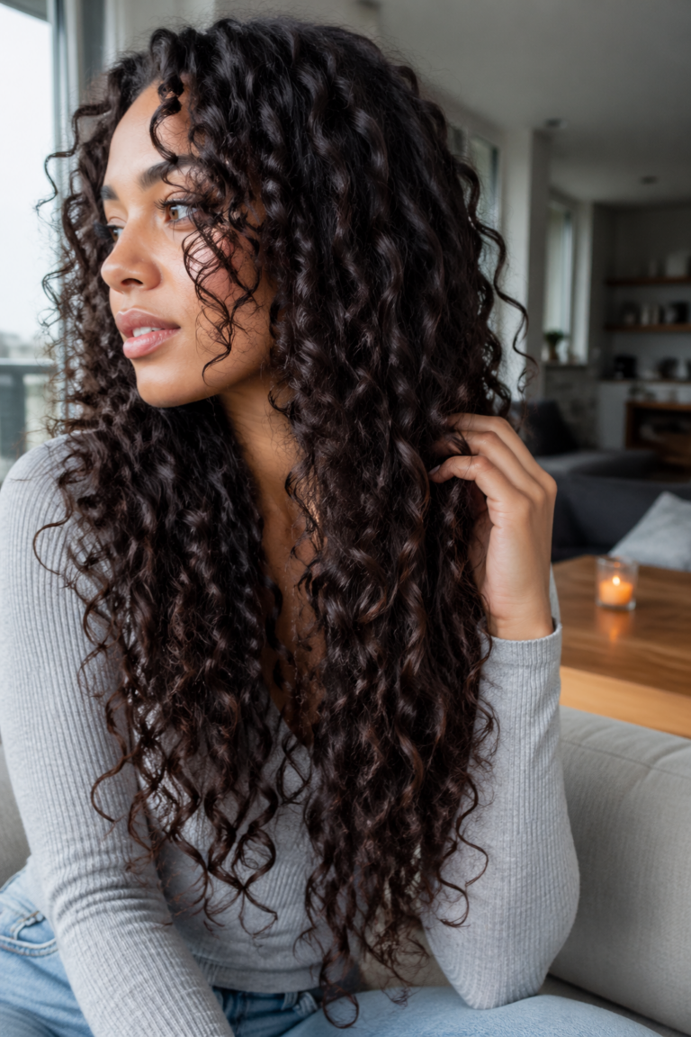 26 Long Curly Hairstyles for Natural Hair