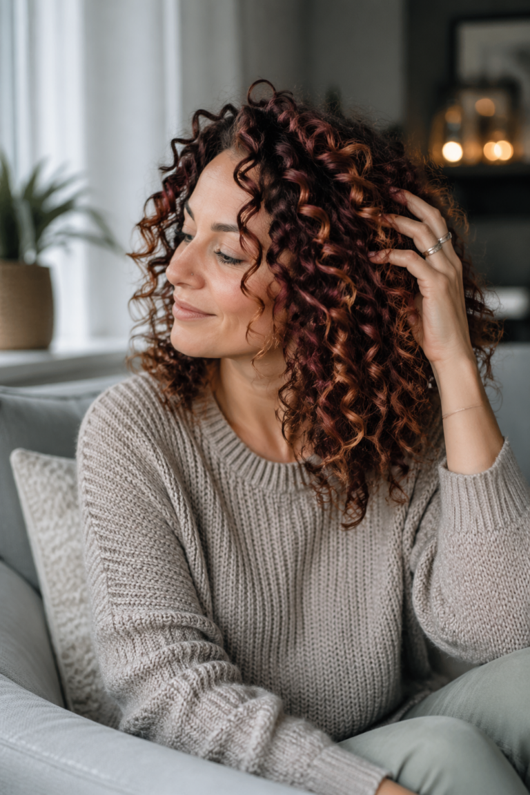 24 Dyed Curly Hair Ideas for Natural Curls