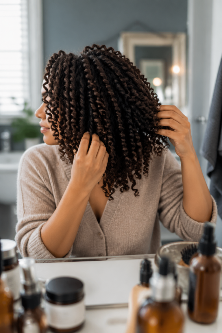 21 Chocolate Brown Curly Hair Styles