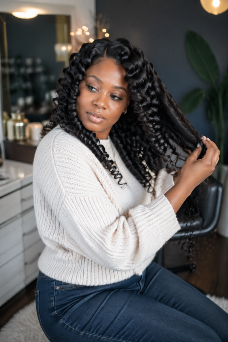 23 Wand Curls for Black Women Natural Hair