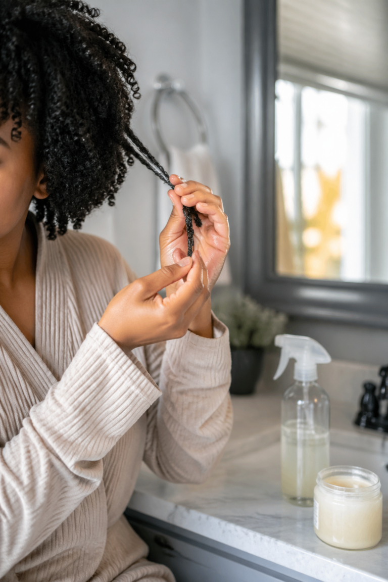 24 Finger Curls on Natural Hair