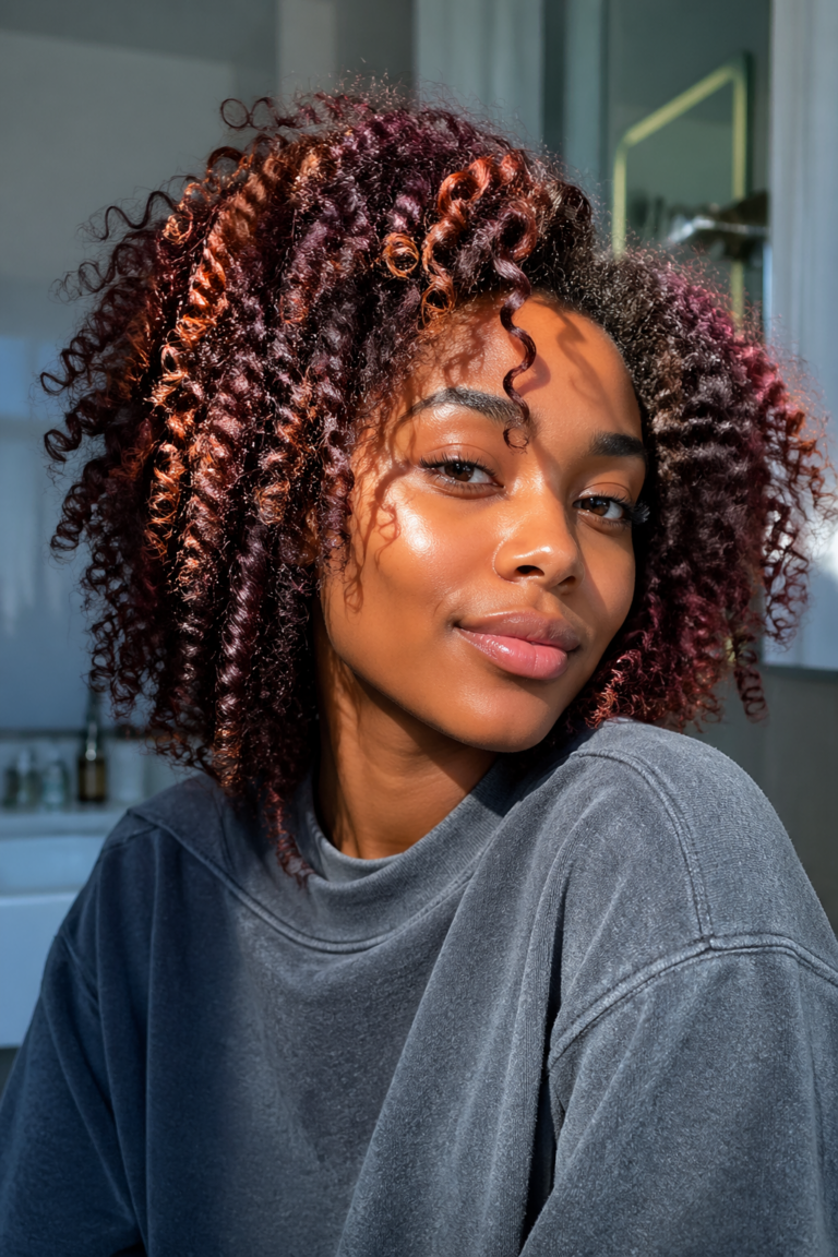24 Curly Hair Color Ideas for Black Women