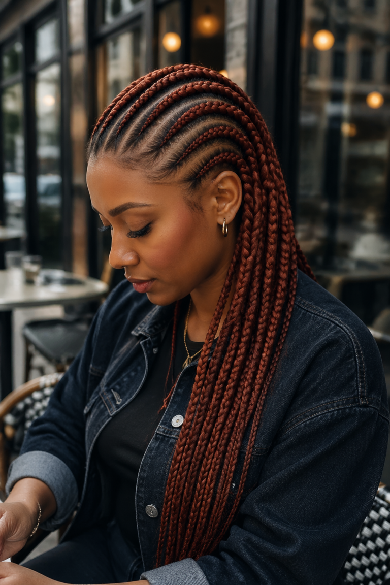 22 Cornrow Styles in Auburn