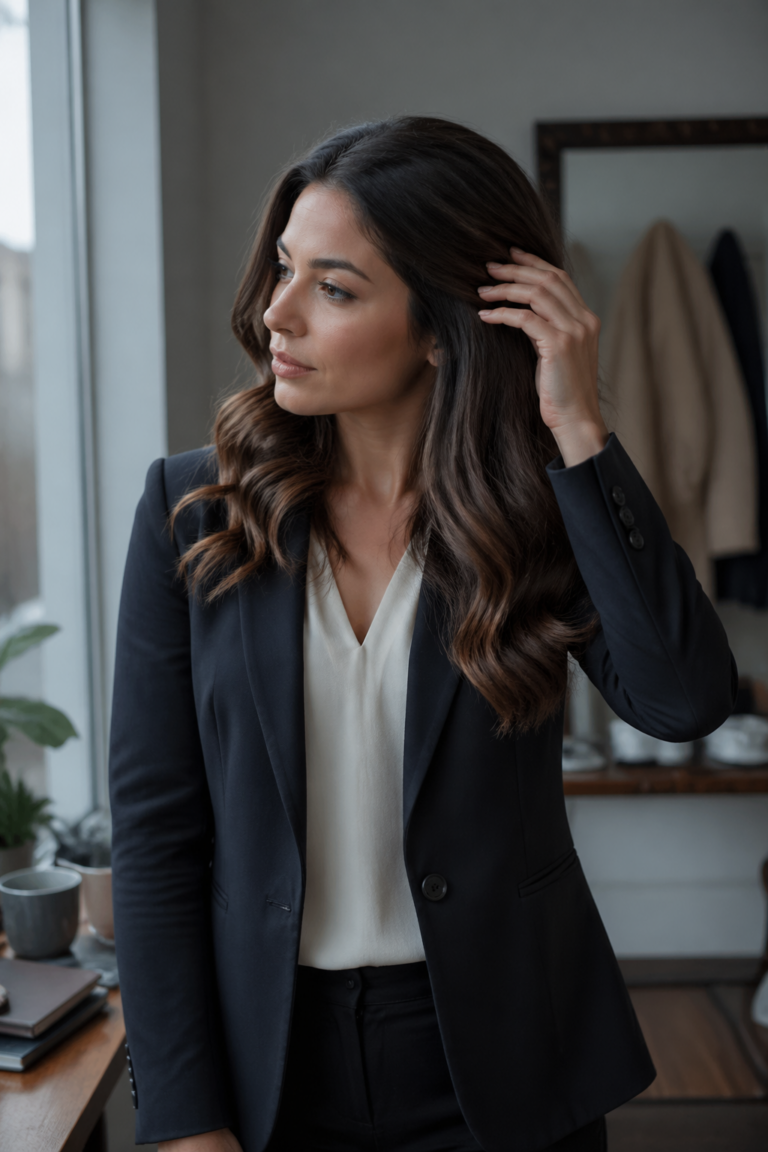 25 Wavy Hairstyles for Job Interviews
