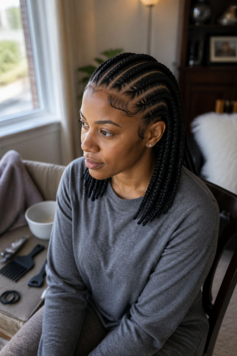 22 Feed In Cornrows for Medium Hair