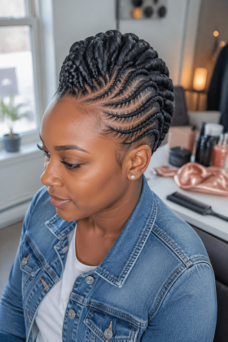 22 Cornrow Mohawks for Black Women