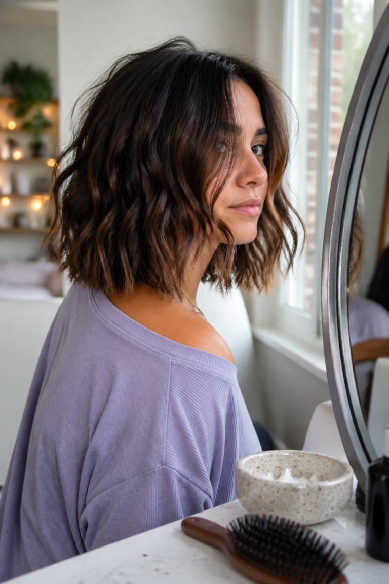 40 Lob Haircuts for Wavy Hair