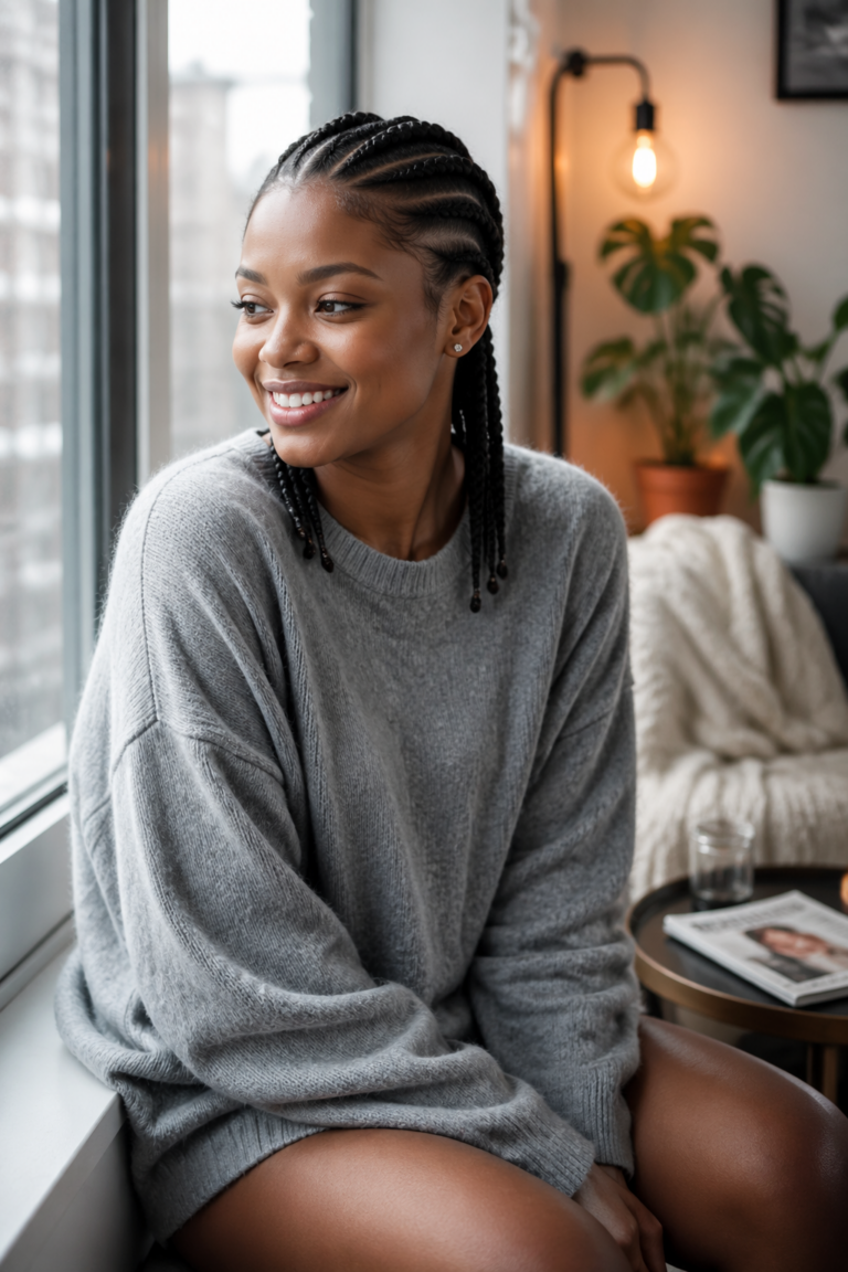 25 Simple Cornrow Styles