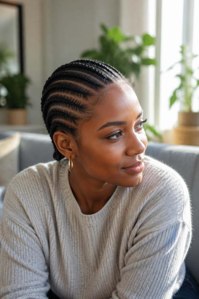 30 Trendy Cornrows for Black Women
