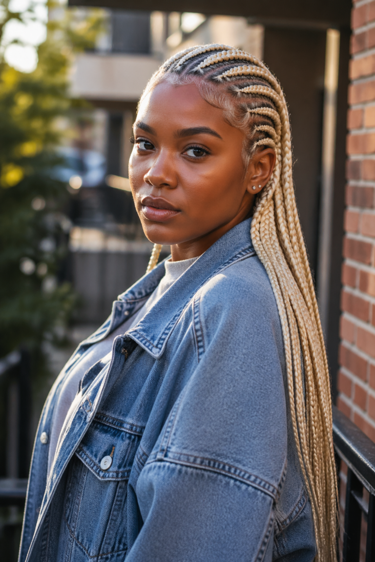 22 Cornrow Styles in 613 Blonde