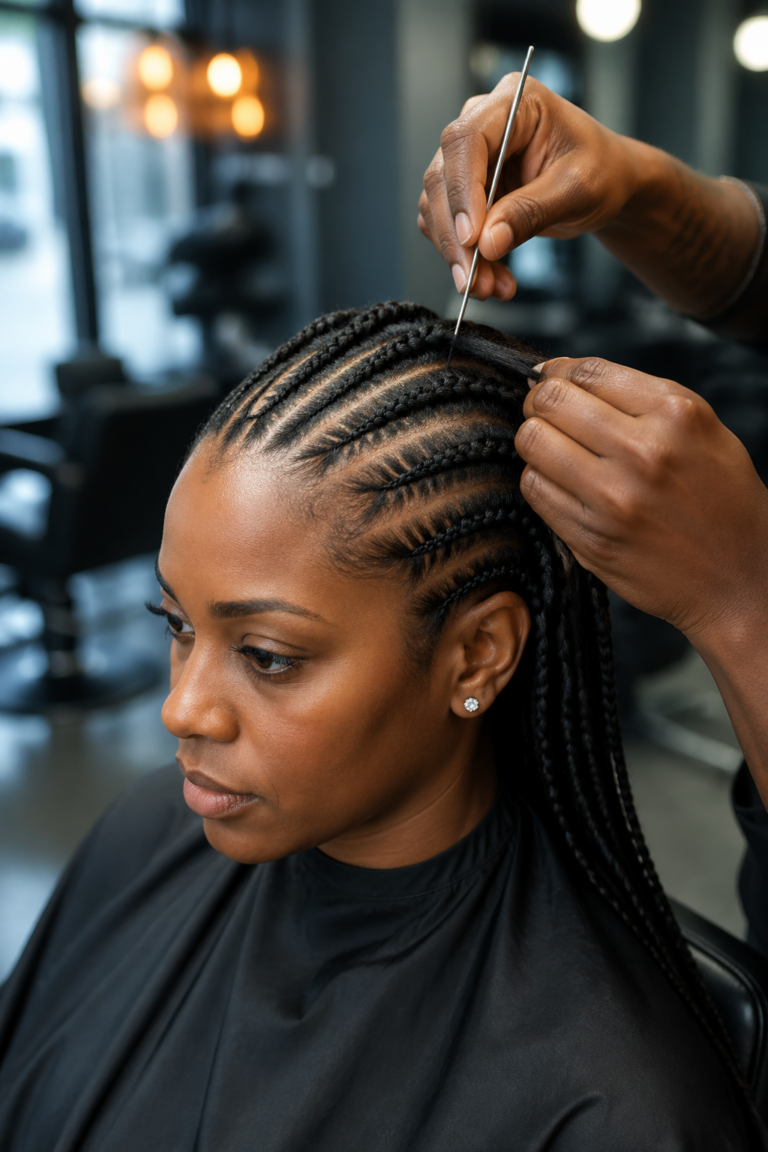25 Needle Cornrow Styles