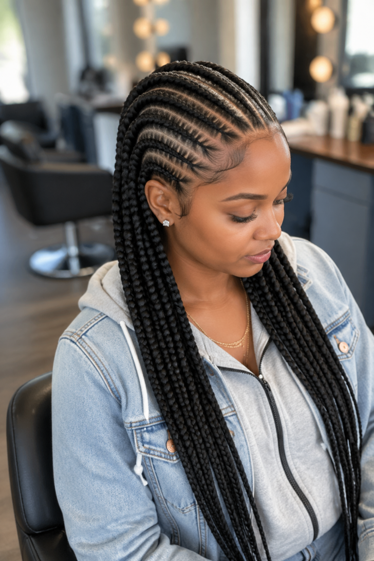 22 Knotless Cornrow Styles