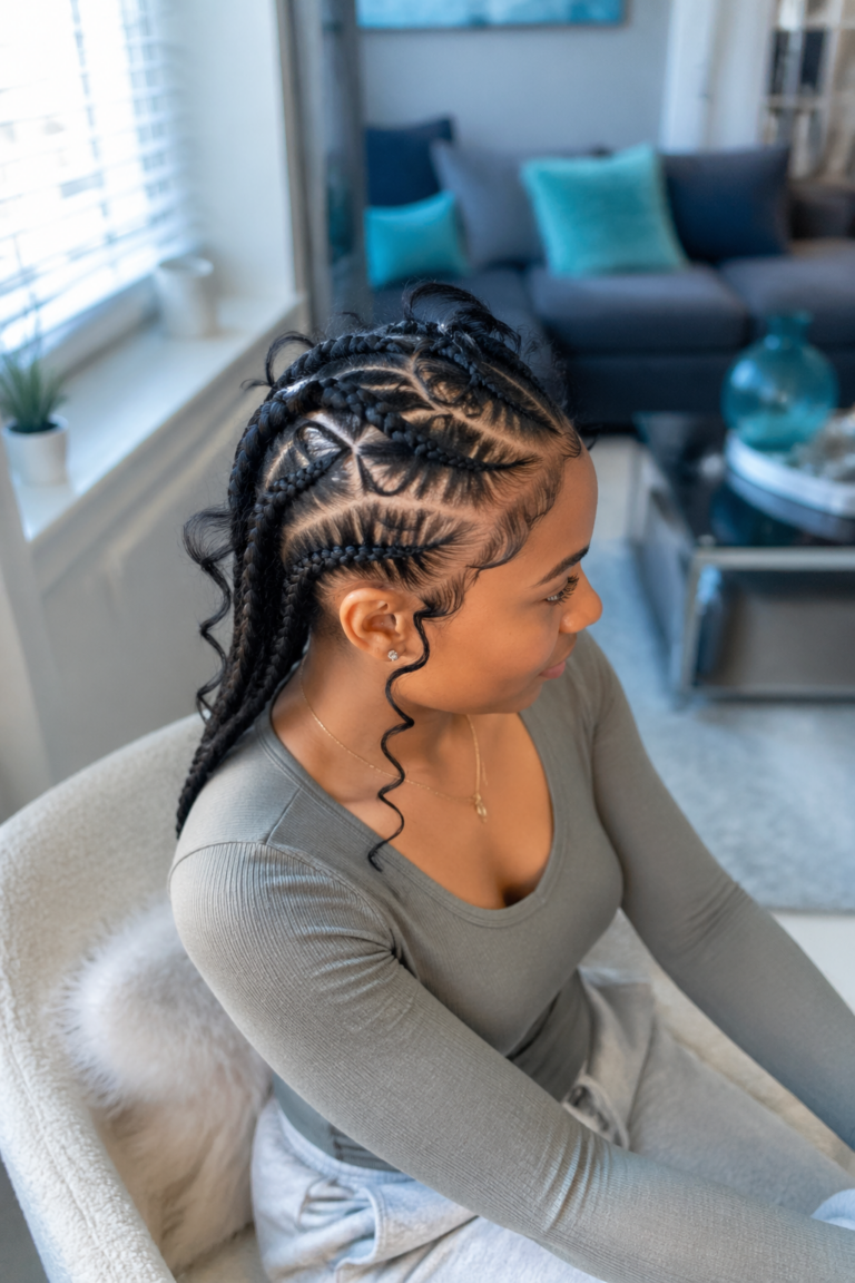 22 Butterfly Cornrow Styles