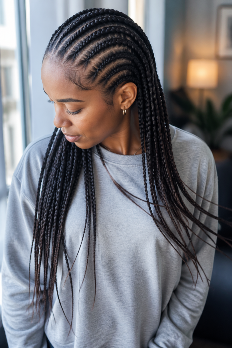 22 French Cornrows for Black Women