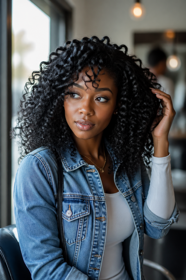 18 Curly Weave Hairstyles for Black Women