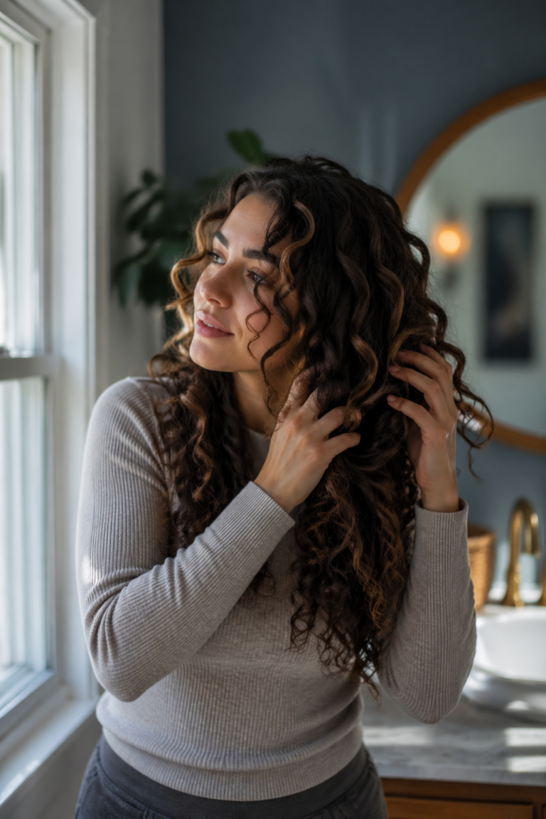 22 Long Curly Hairstyles With Layers