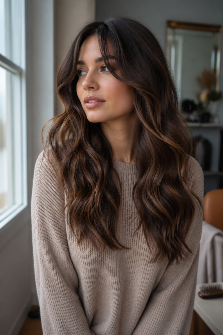 30 Wavy Hairstyles for Long Faces