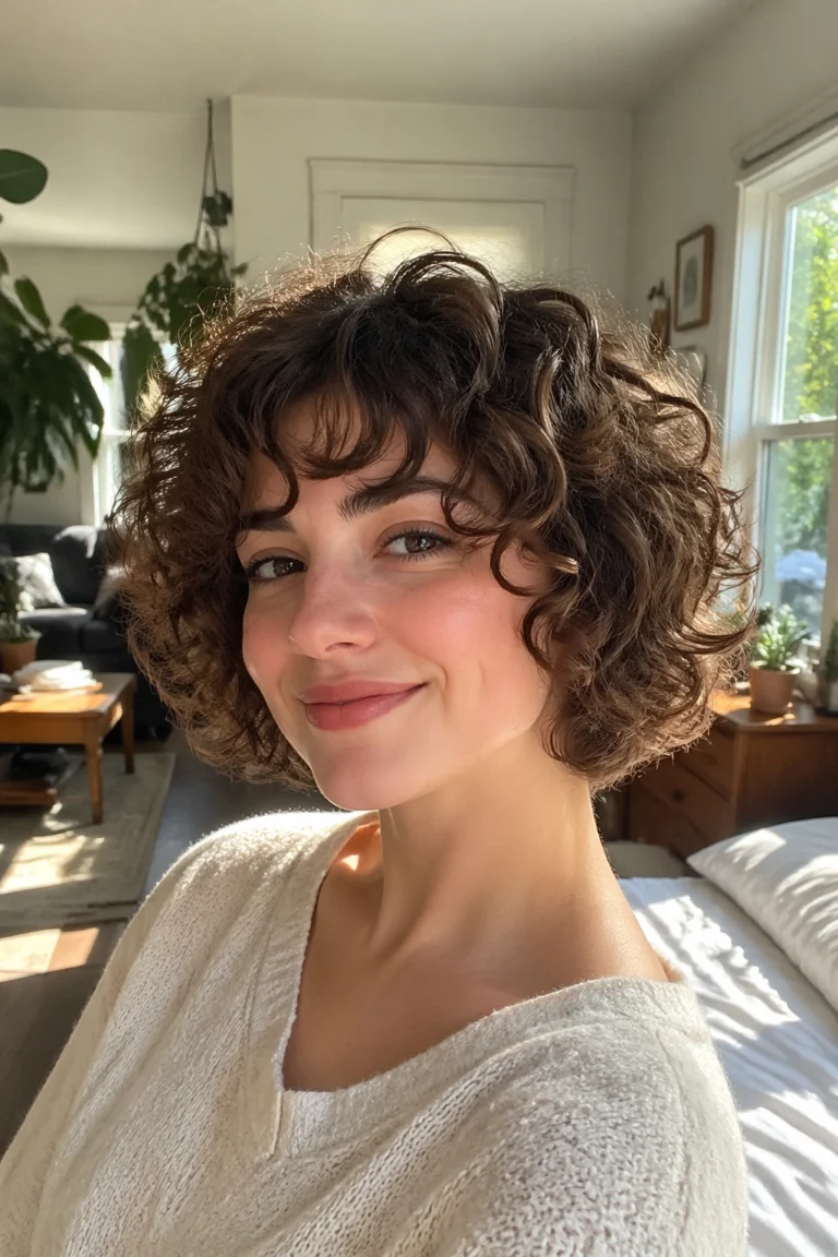 15 Short Layered Curly Hairstyles