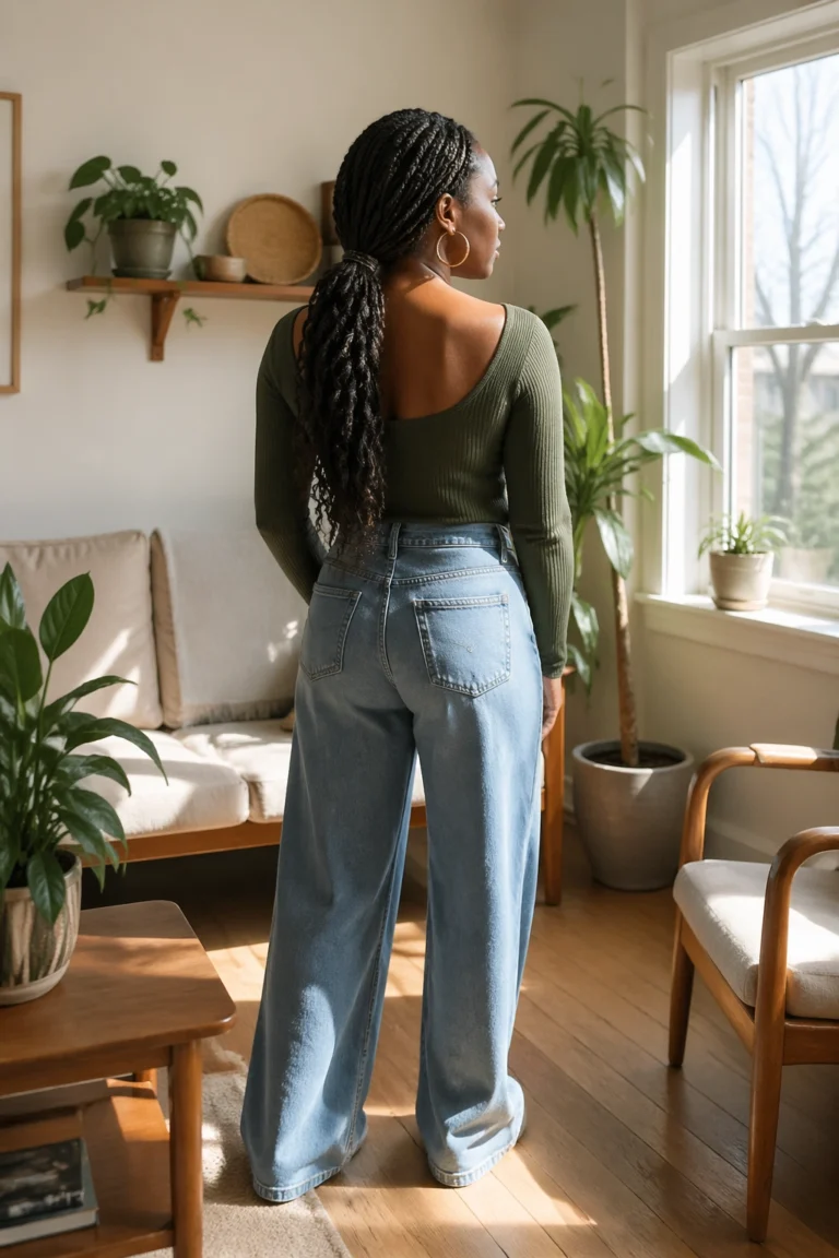 23 Butterfly Braid Ponytails for Locs