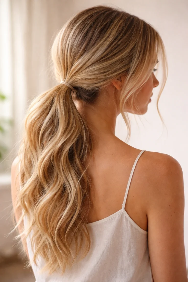 21 Blonde Ponytails for Long Hair