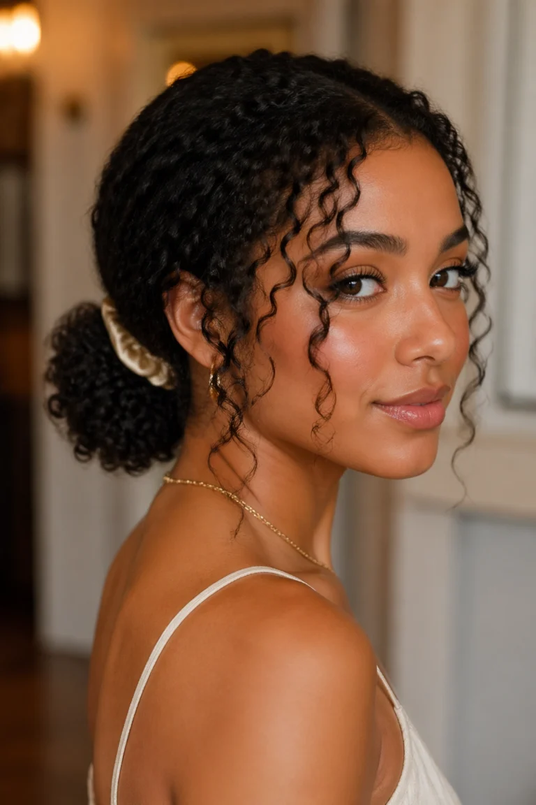 12 Homecoming Styles for Short Curly Hair