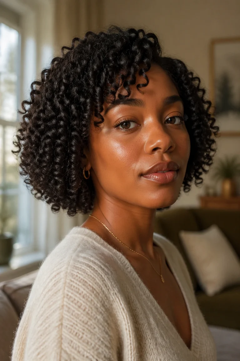 24 Curly Bob Cuts for Natural Hair