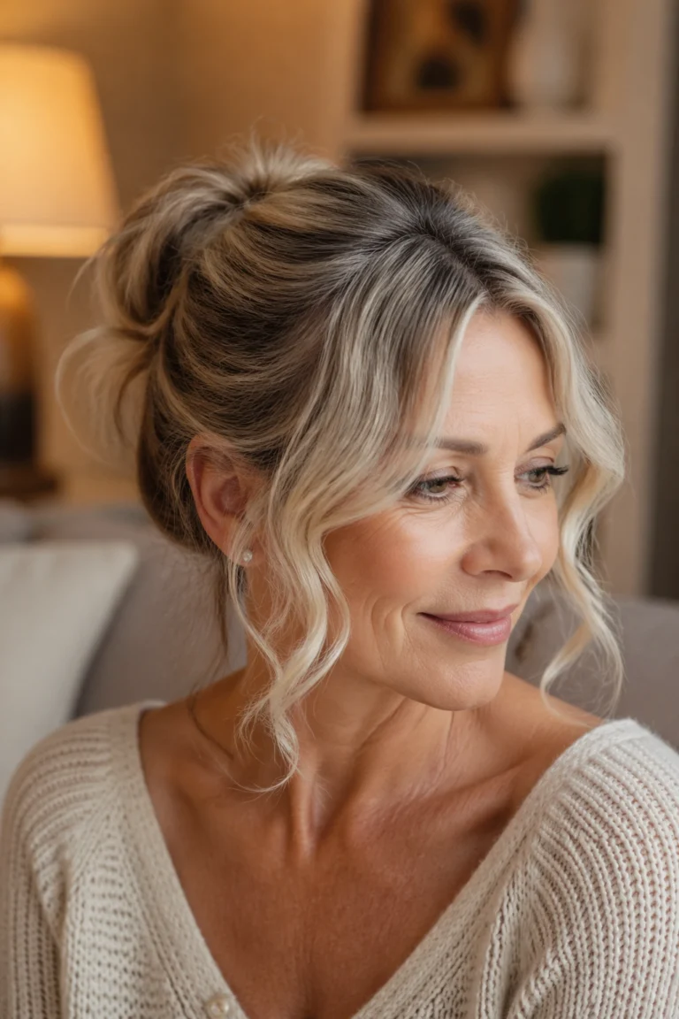 40 Wavy Hairstyles for Women Over 50
