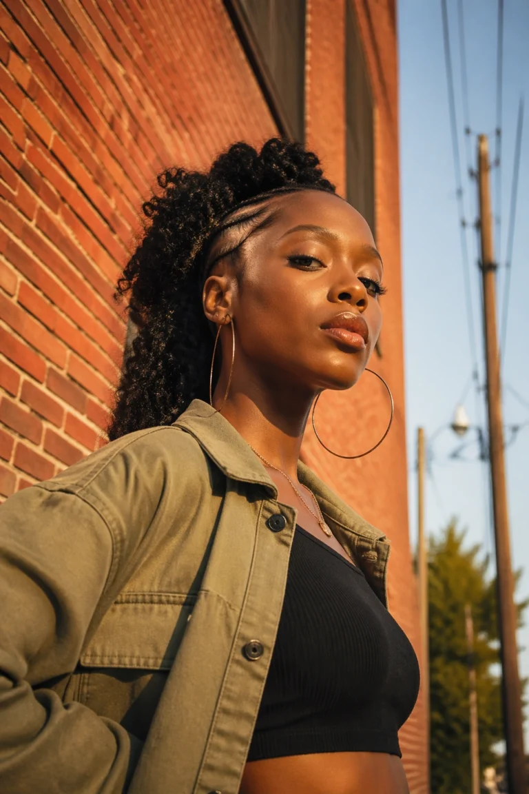 25 Mid Ponytails for Natural Hair