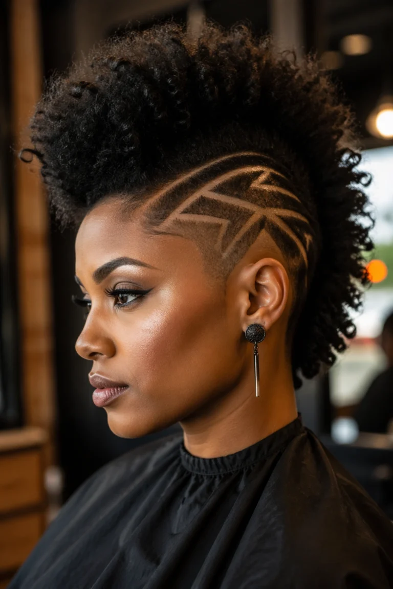 23 Mohawk Afro Styles for Bold Women