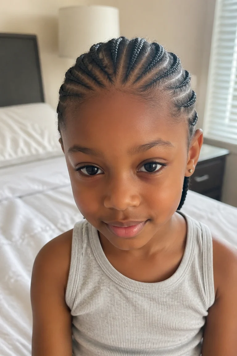22 Needle Cornrows for Kids