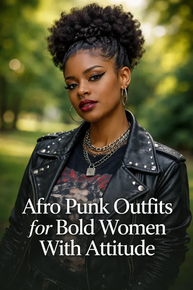 26 Afro Punk Outfits for Bold Women